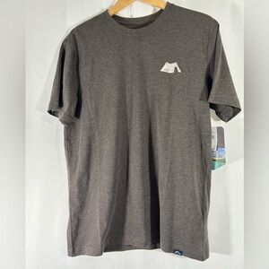 NWT Mountain and Isles T-shirt Cocoa Heather Size Medium Nature Camping